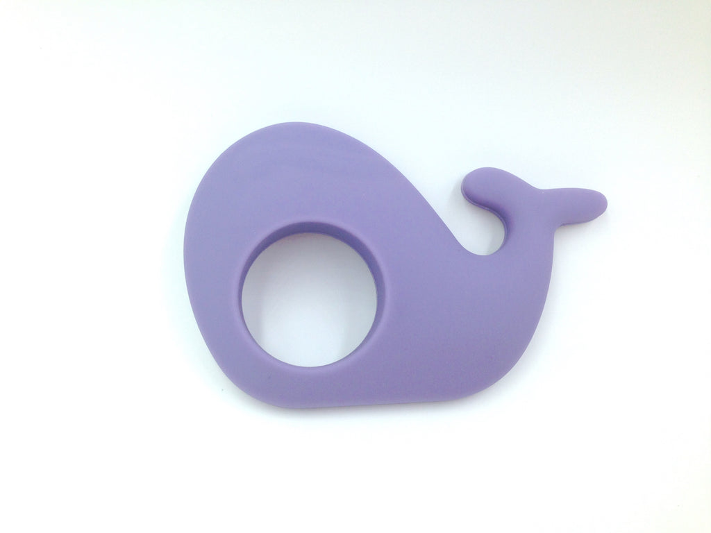 Tropical Lilac Whale Silicone Teether