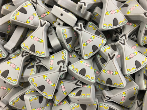 Light Gray Tepee Tent Beads