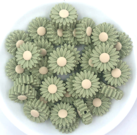 10) Sunflower Clay Beads – LBL Creations