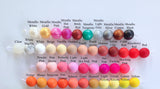 Silicone Wholesale--Mix & Match--9mm Bulk Silicone Beads--50