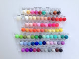 Silicone Wholesale--Mix & Match--9mm Bulk Silicone Beads--1000