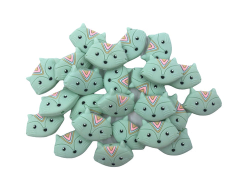 New! Mint Fox Beads