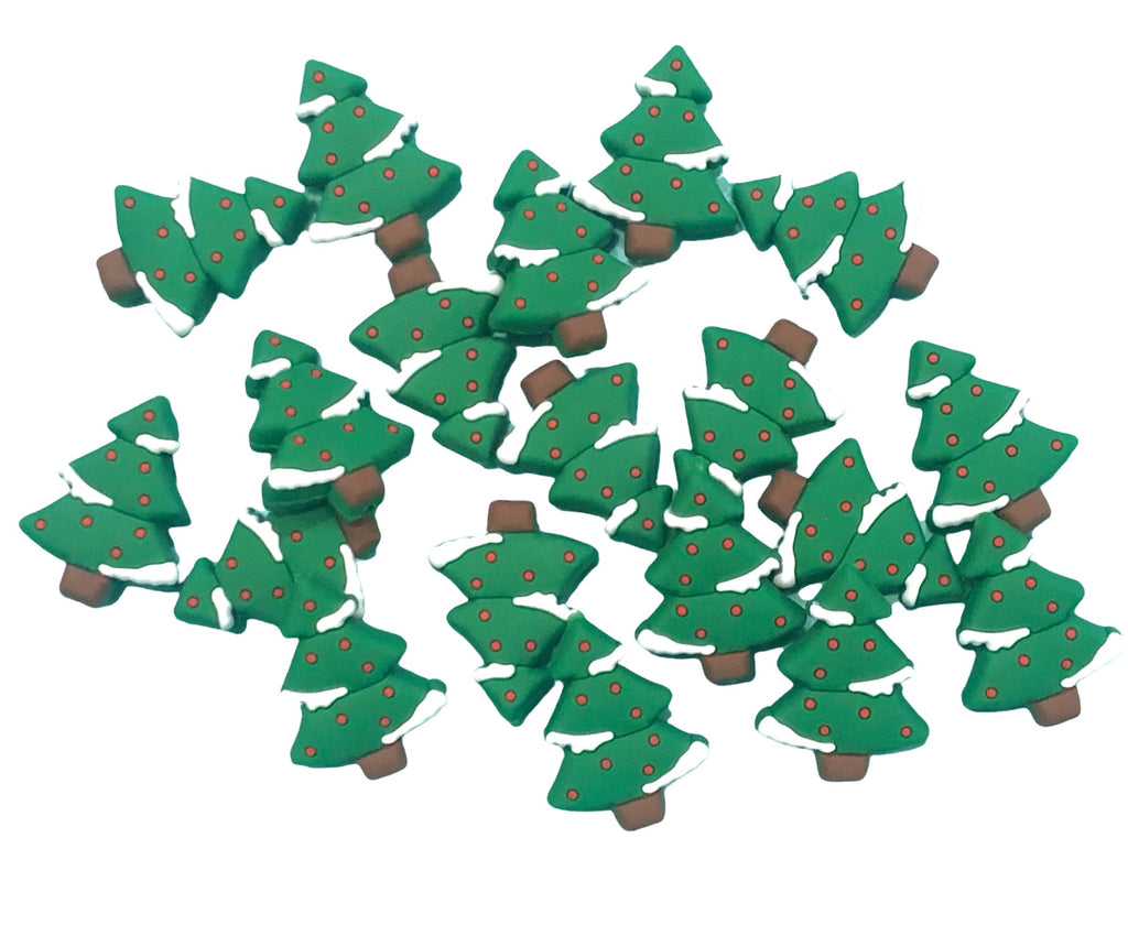 Christmas Tree Silicone Beads