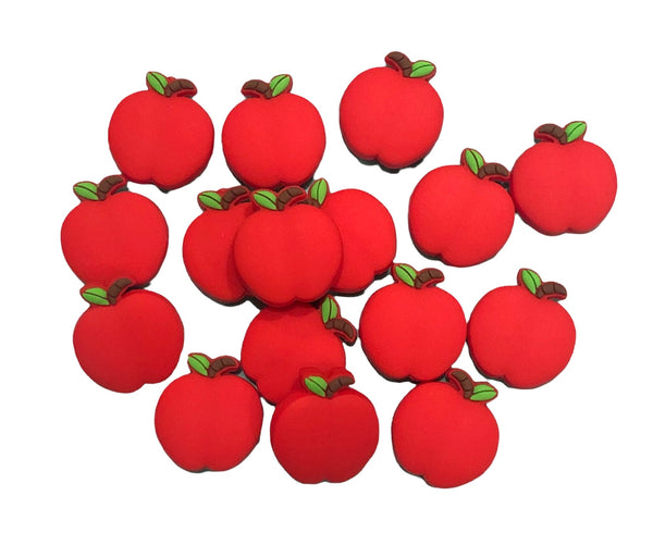 Apple Silicone Beads USA Silicone Bead Supply Princess Bead Supply