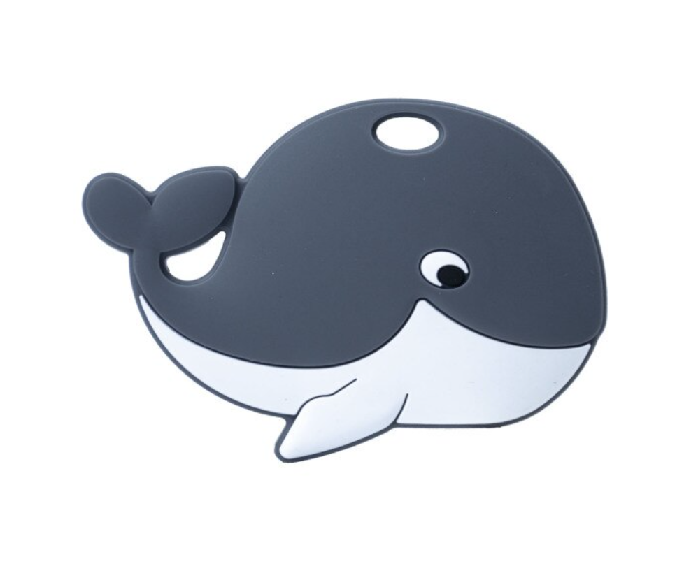 Gray Whale Silicone Teether