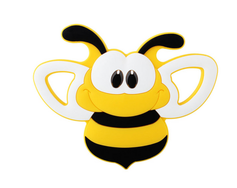 Yellow Bee Teether