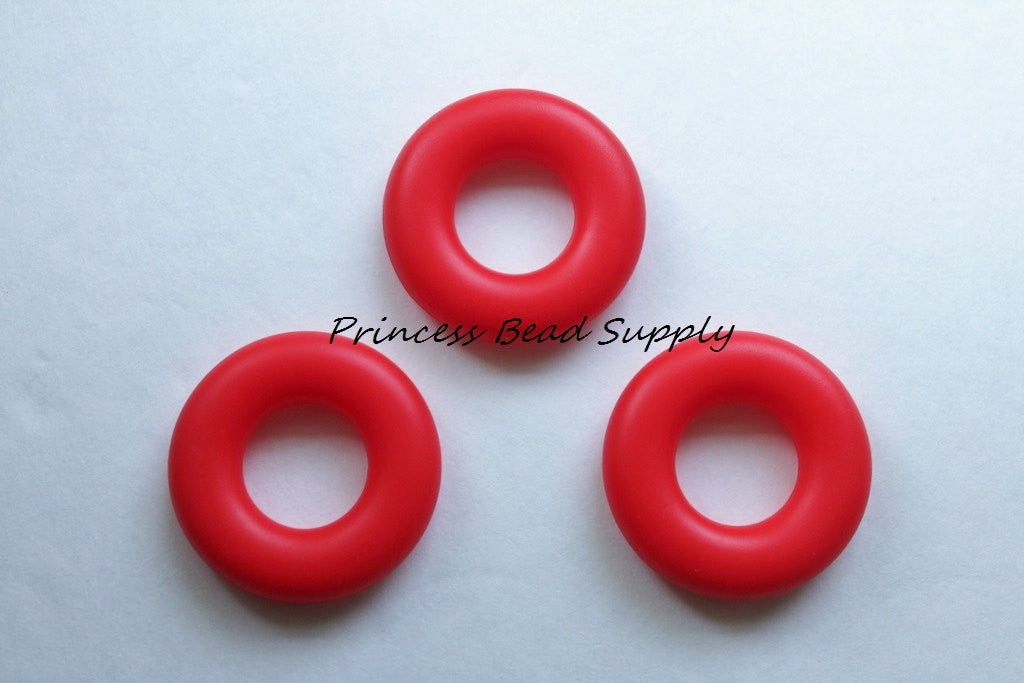 Red Silicone Donut