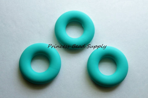 Turquoise Silicone Donut