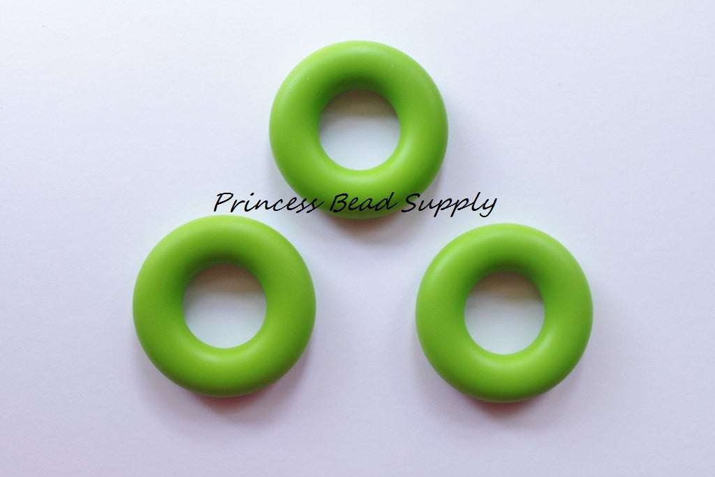 Green Silicone Donut