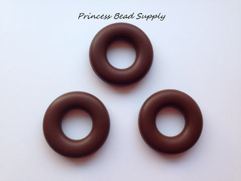 Brown Silicone Donut