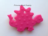 Dinosaur Teether--Light Hot Pink