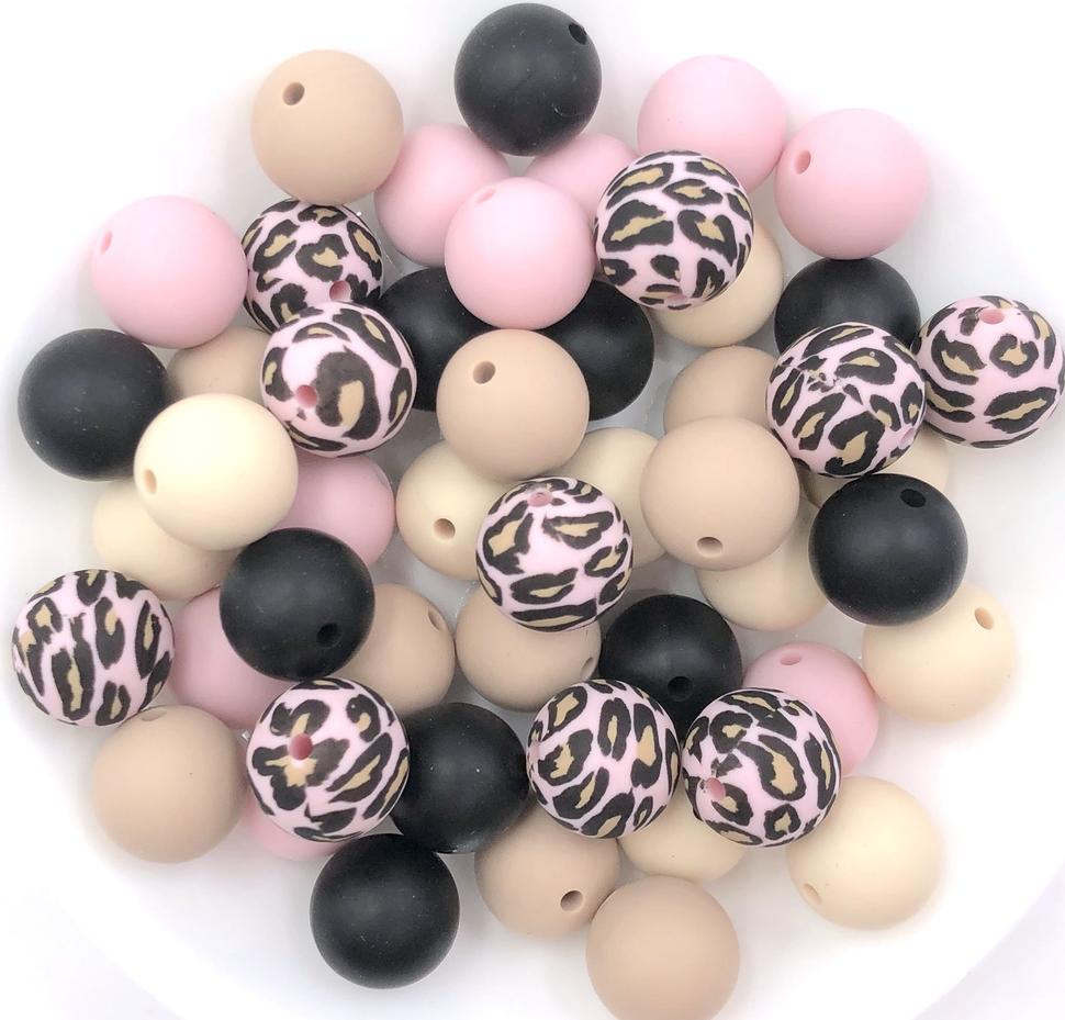  10PCS Silicone Focal Beads for Pens Character Silicone